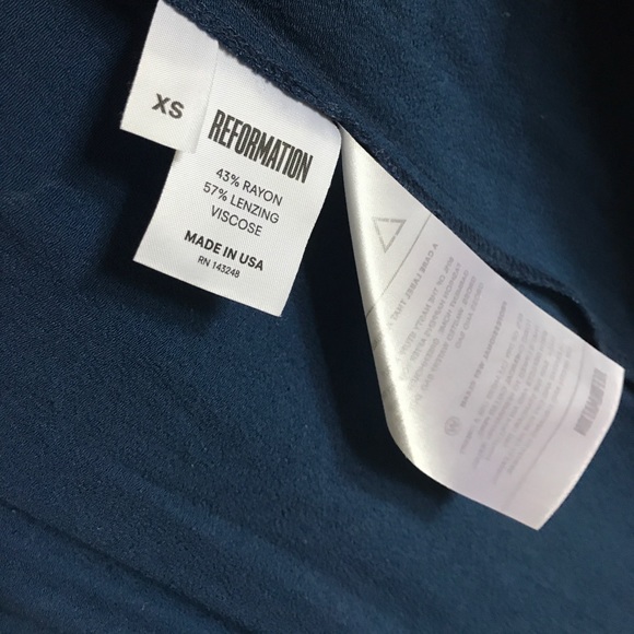 Reformation - Navy - Hadley Dress - XS - Picture 6 of 6