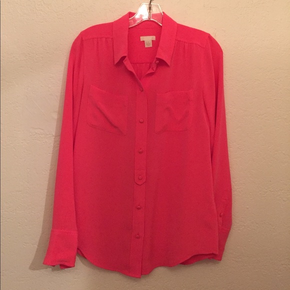 100% silk JCrew button down - Picture 1 of 3