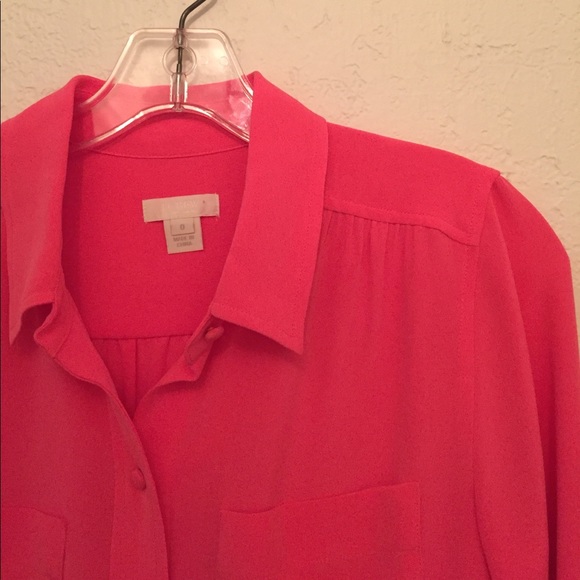 100% silk JCrew button down - Picture 2 of 3