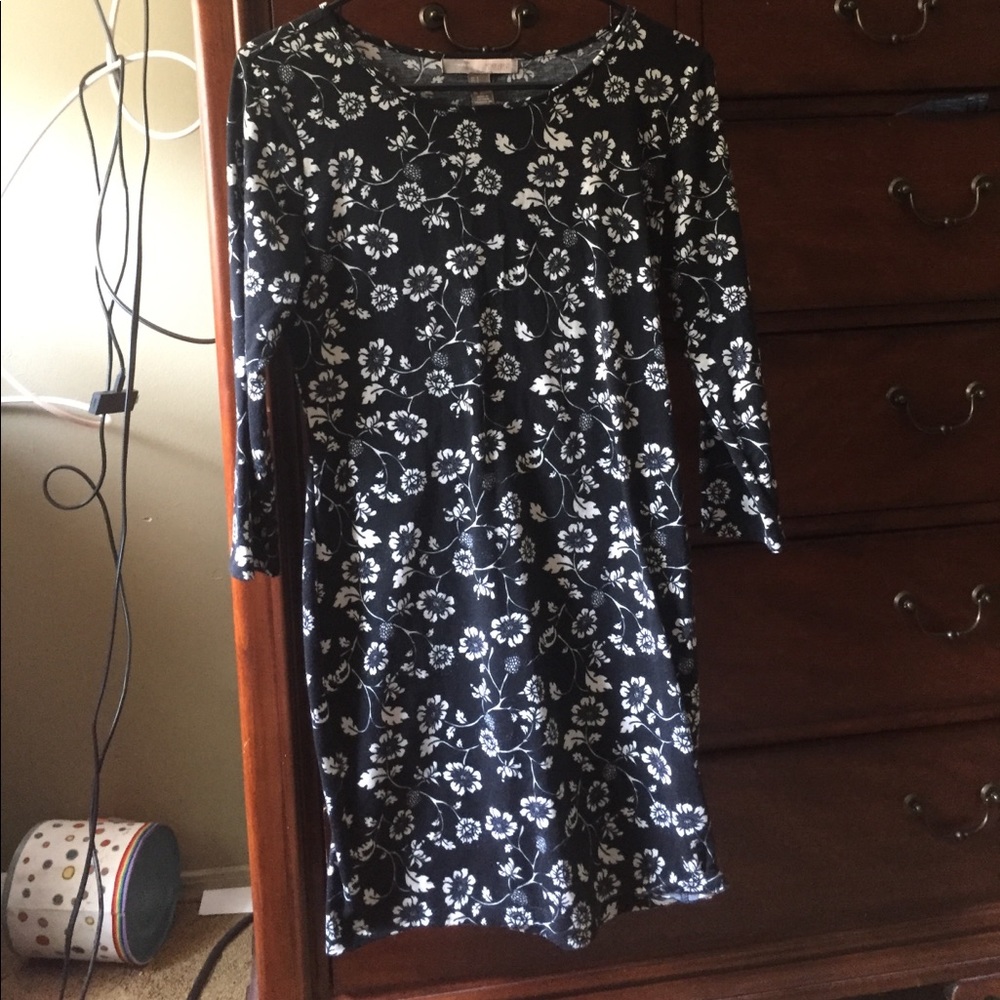 3/4 sleeve floral forever 21 dress