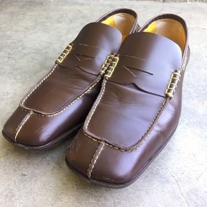 Miu Miu  brown loafer