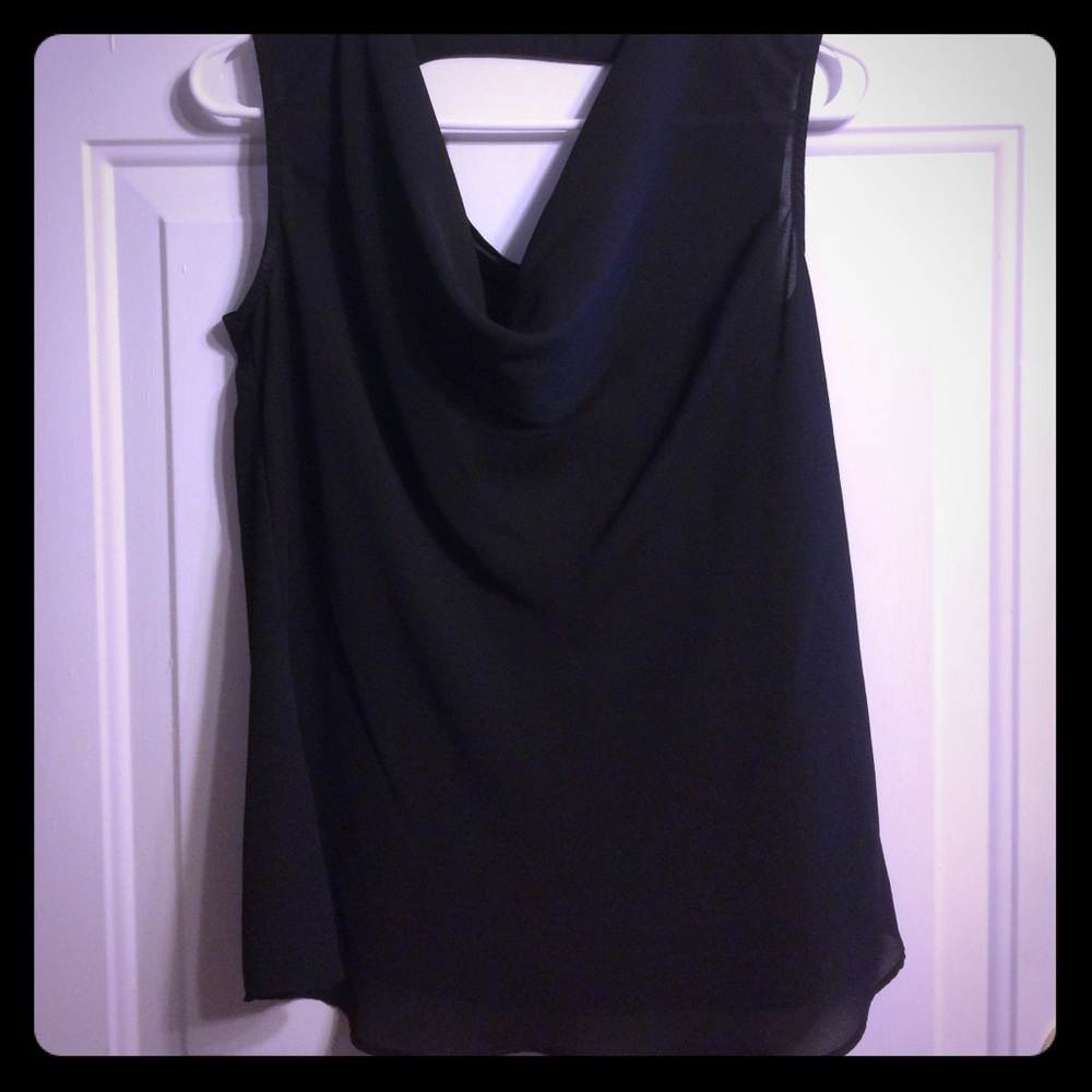 Black Shear Blouse