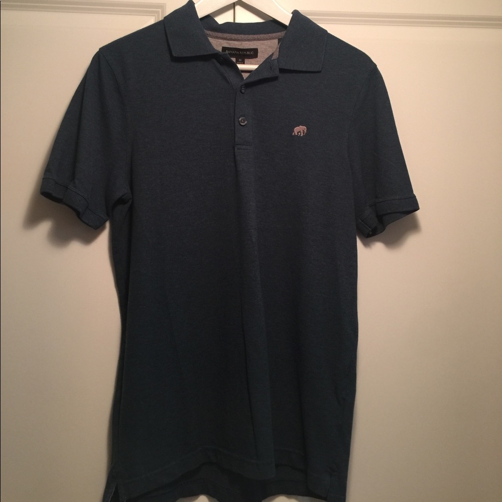 Banana Republic Blue Polo (medium)