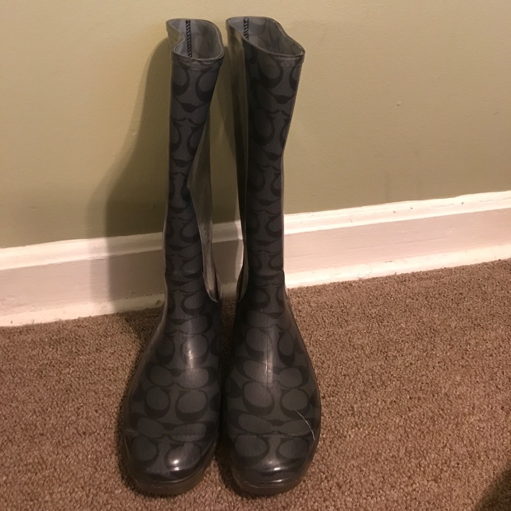 COACH Rain Boots