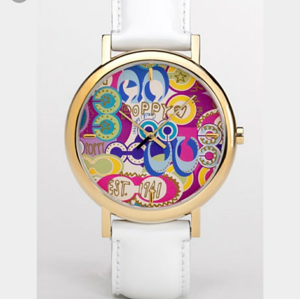 Rare Coach Poppy Watch