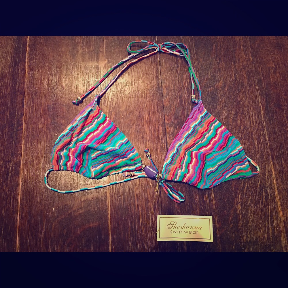 D/DD triangle swim top