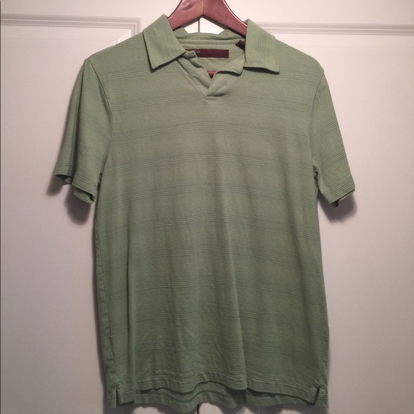 Perry Ellis Green Polo (small) - Picture 1 of 2