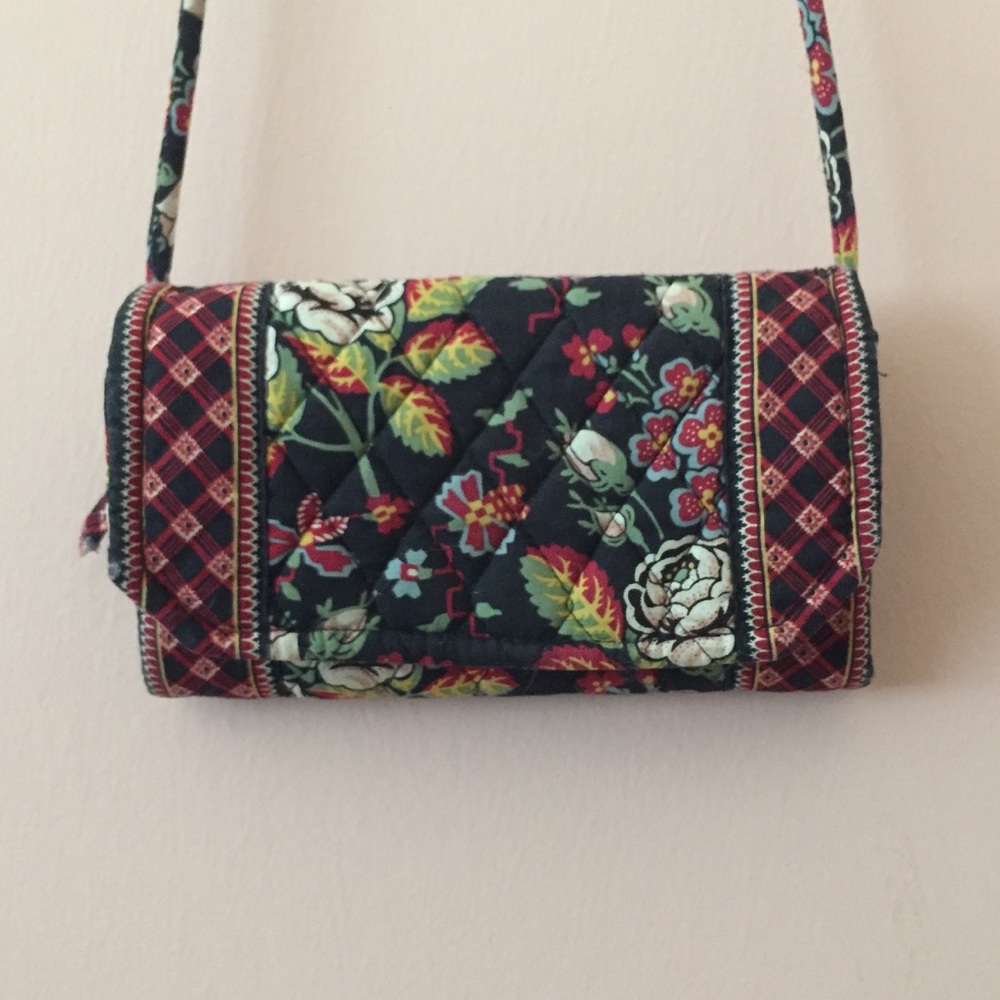 Vintage floral cross body