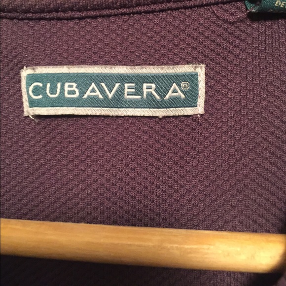 Cubavera Purple Polo (small) - Picture 2 of 2