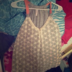 Flower print tank top