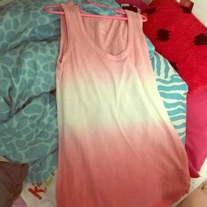 Ombré tank top