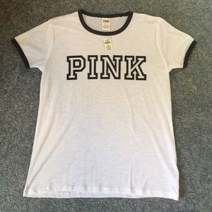 NWT PINK tee size medium