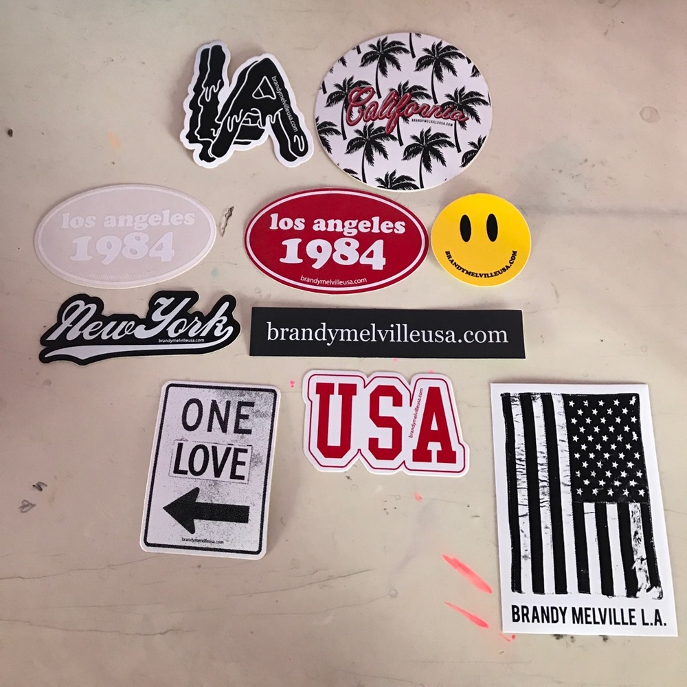 10 rare brandy stickers 🌟