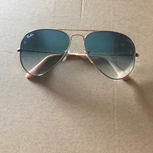 Authentic Ray Ban Aviator Gradients