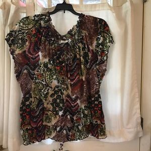 Knit blouse