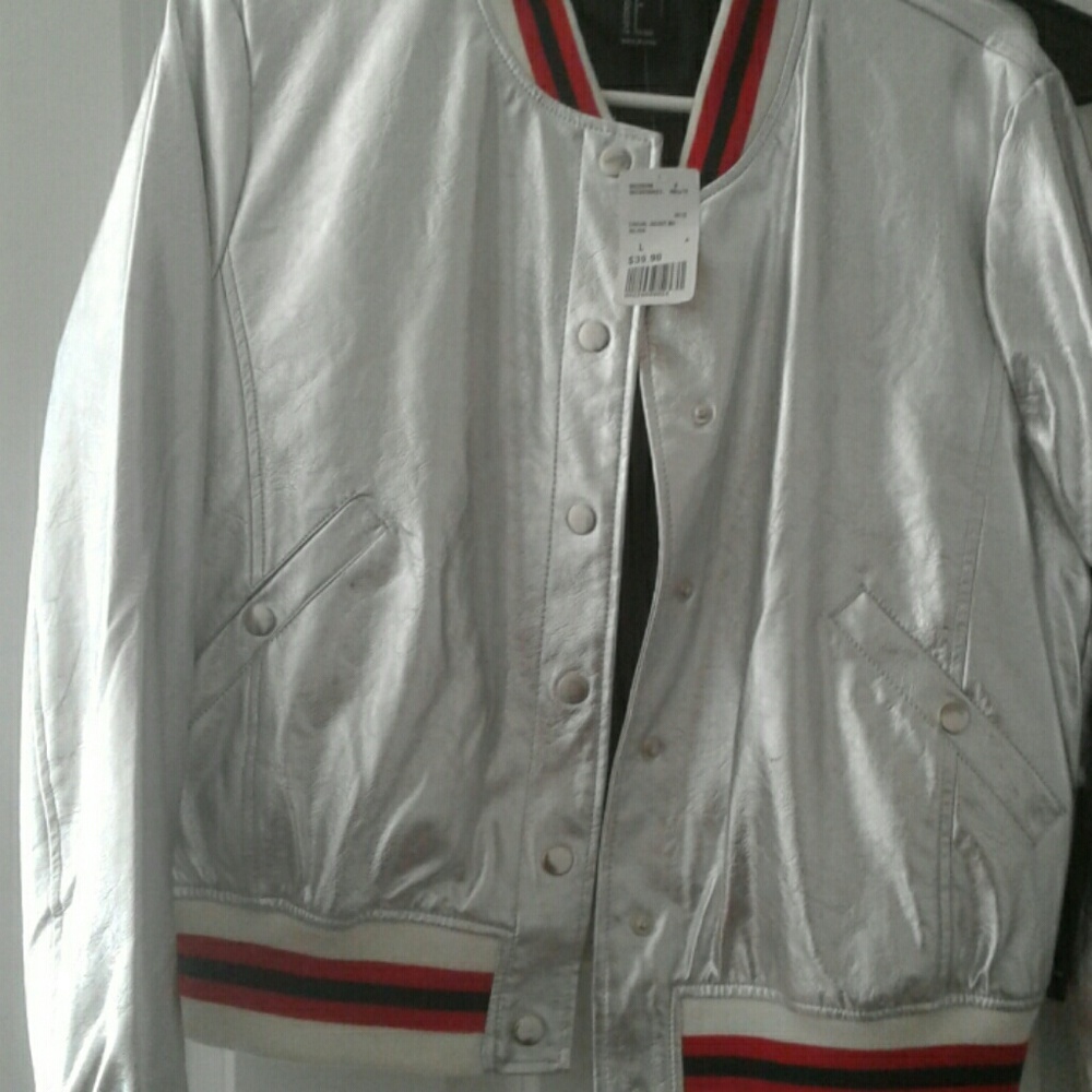 Sliver Bomber Jacket