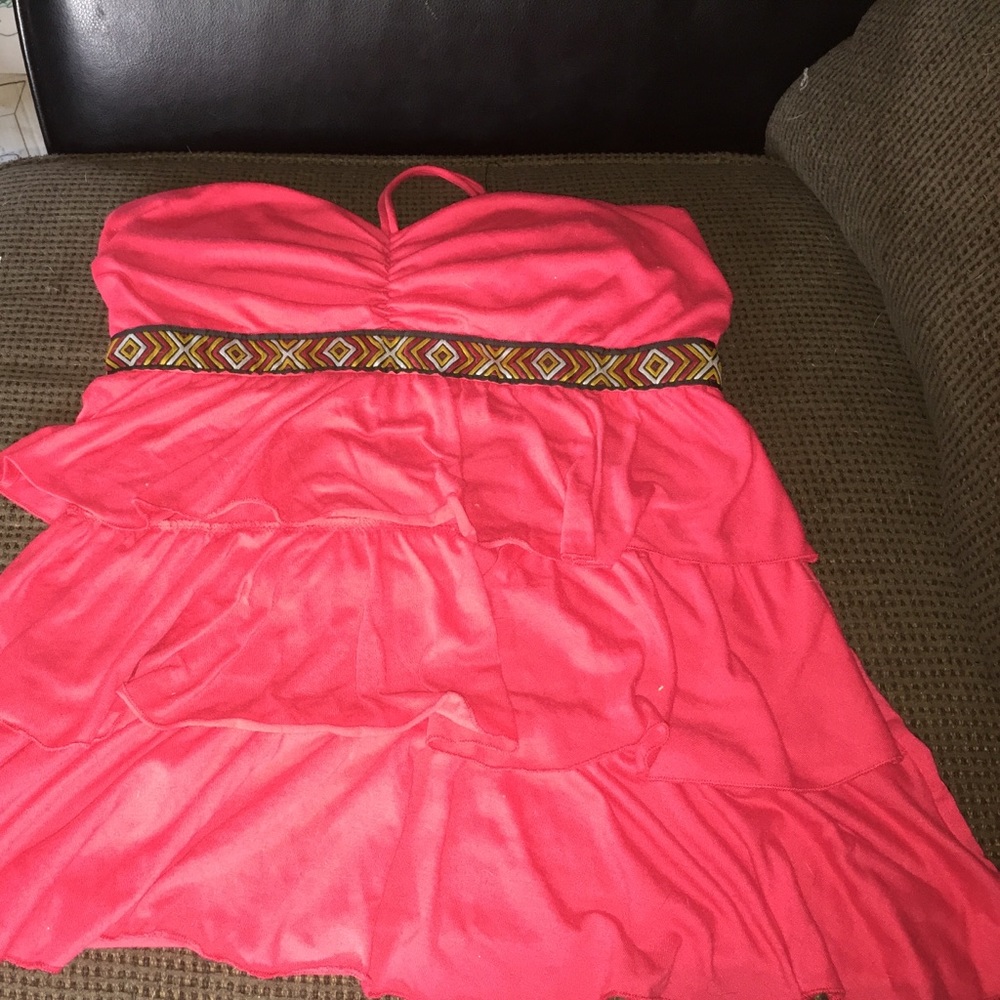 Cute pink shirt, nice for the summer.