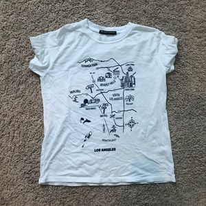 Brandy Melville LA Crop Top