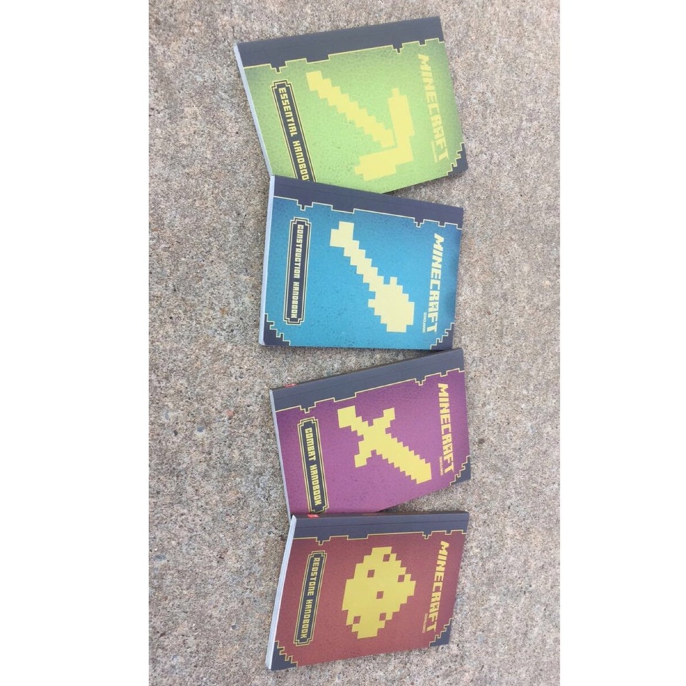 ♡ SALE minecraft handbooks - mojang