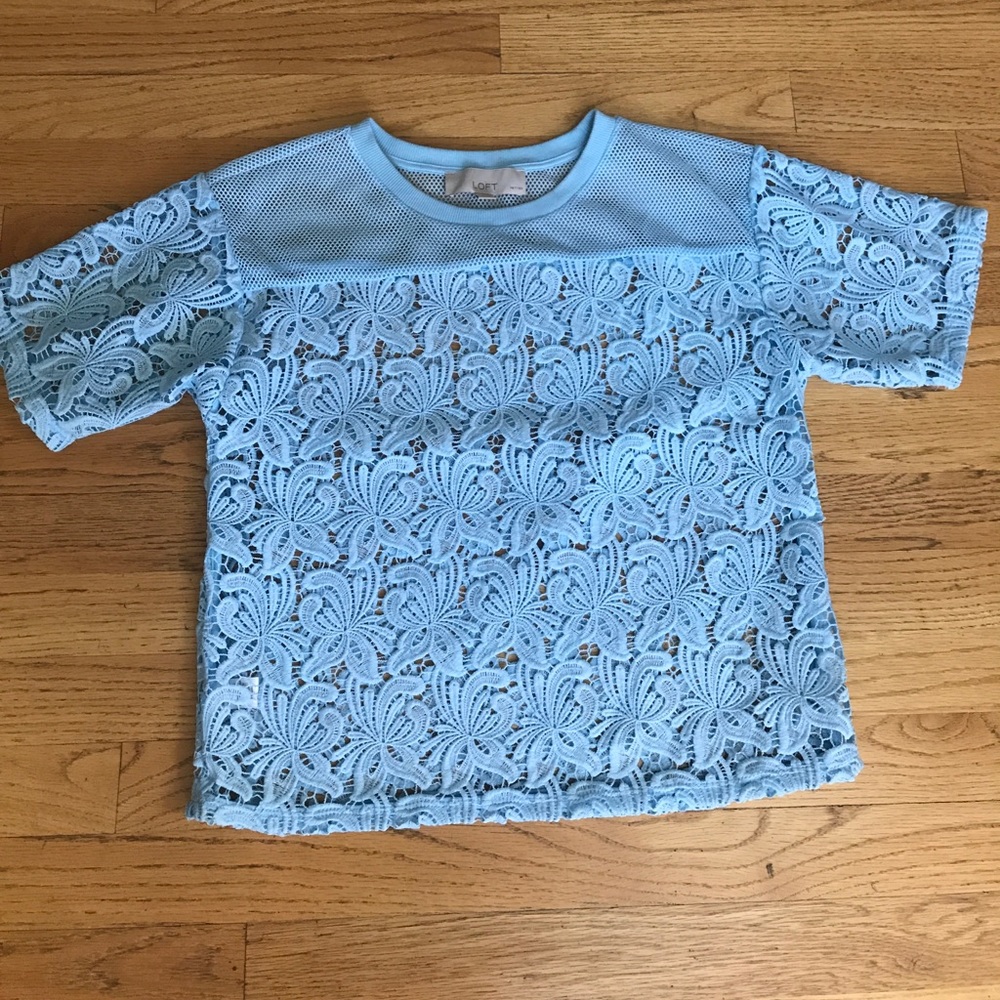 LOFT lace top