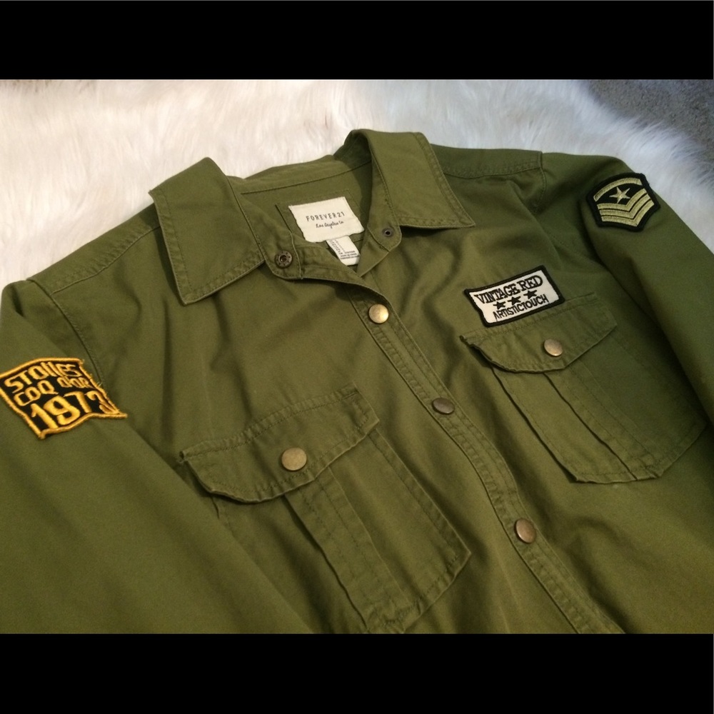 Army Patch Jacket
