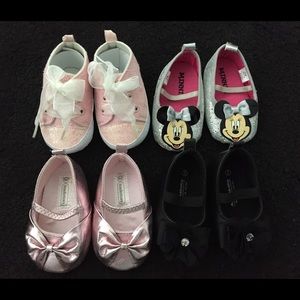 Baby girl size 2 shoe bundle