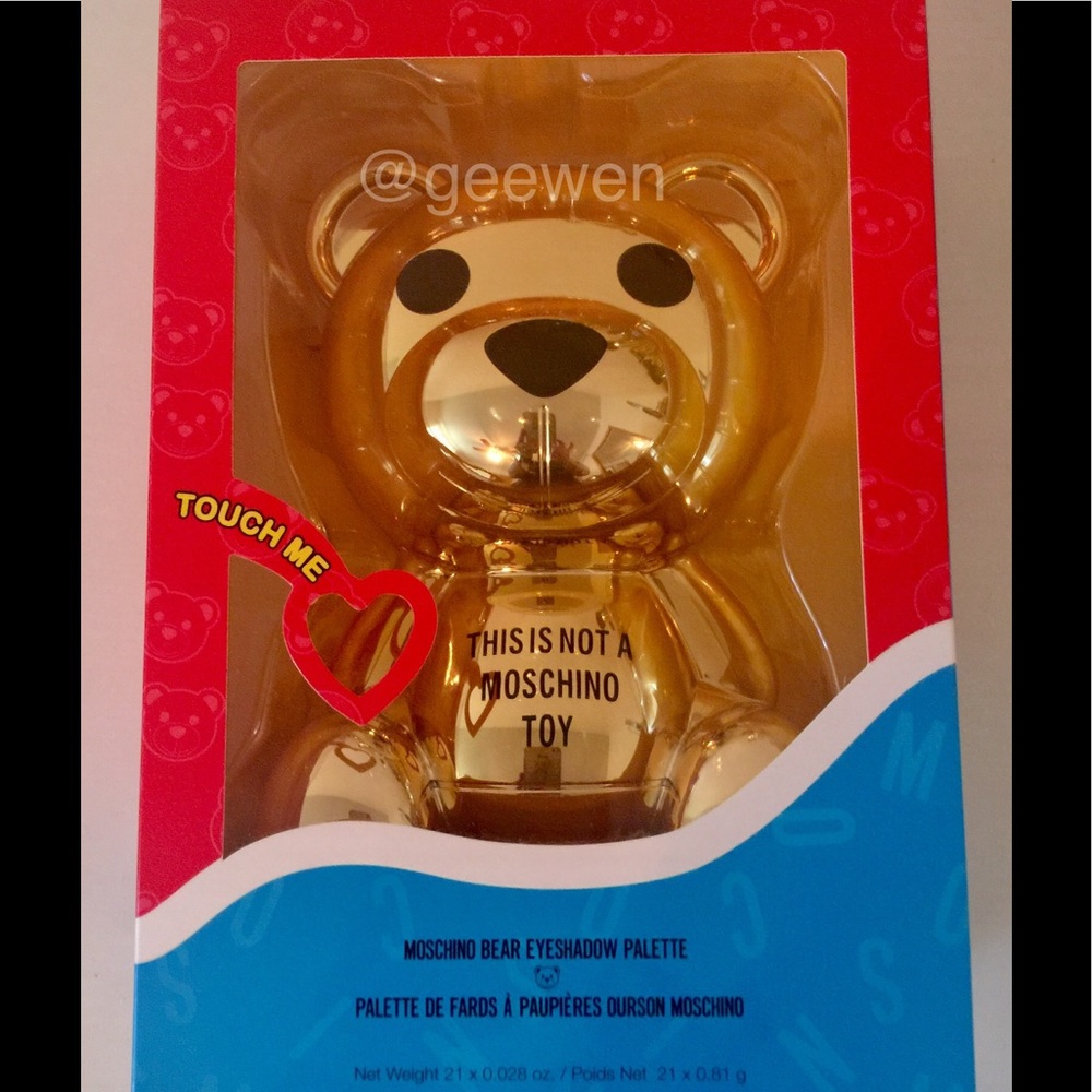 Moschino Sephora Bear Eyeshadow Limited Edition