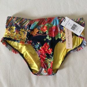 NWT Floral Bikini Bottoms