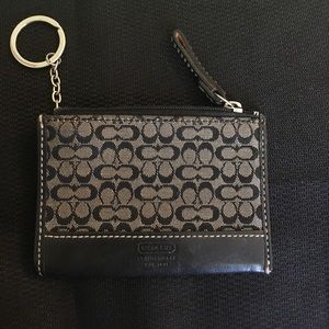 Coach keychain wallet