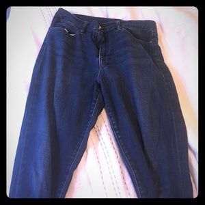 High waisted frame denim jeans