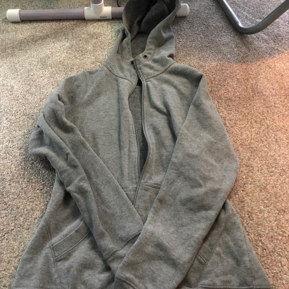 gray jacket