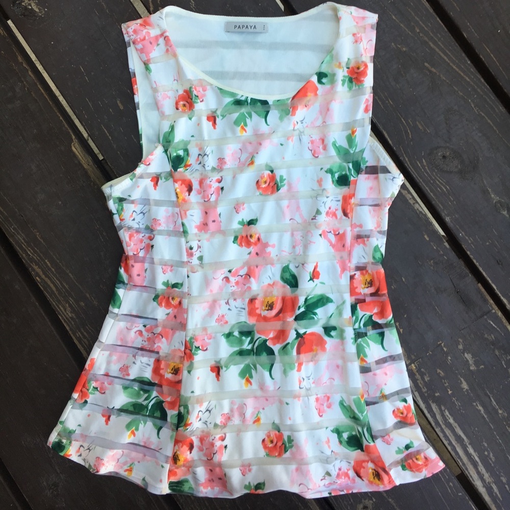 Floral Dress Top