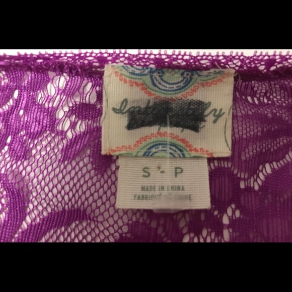 Free People cute intimate purple sheer dress! - Picture 2 of 8