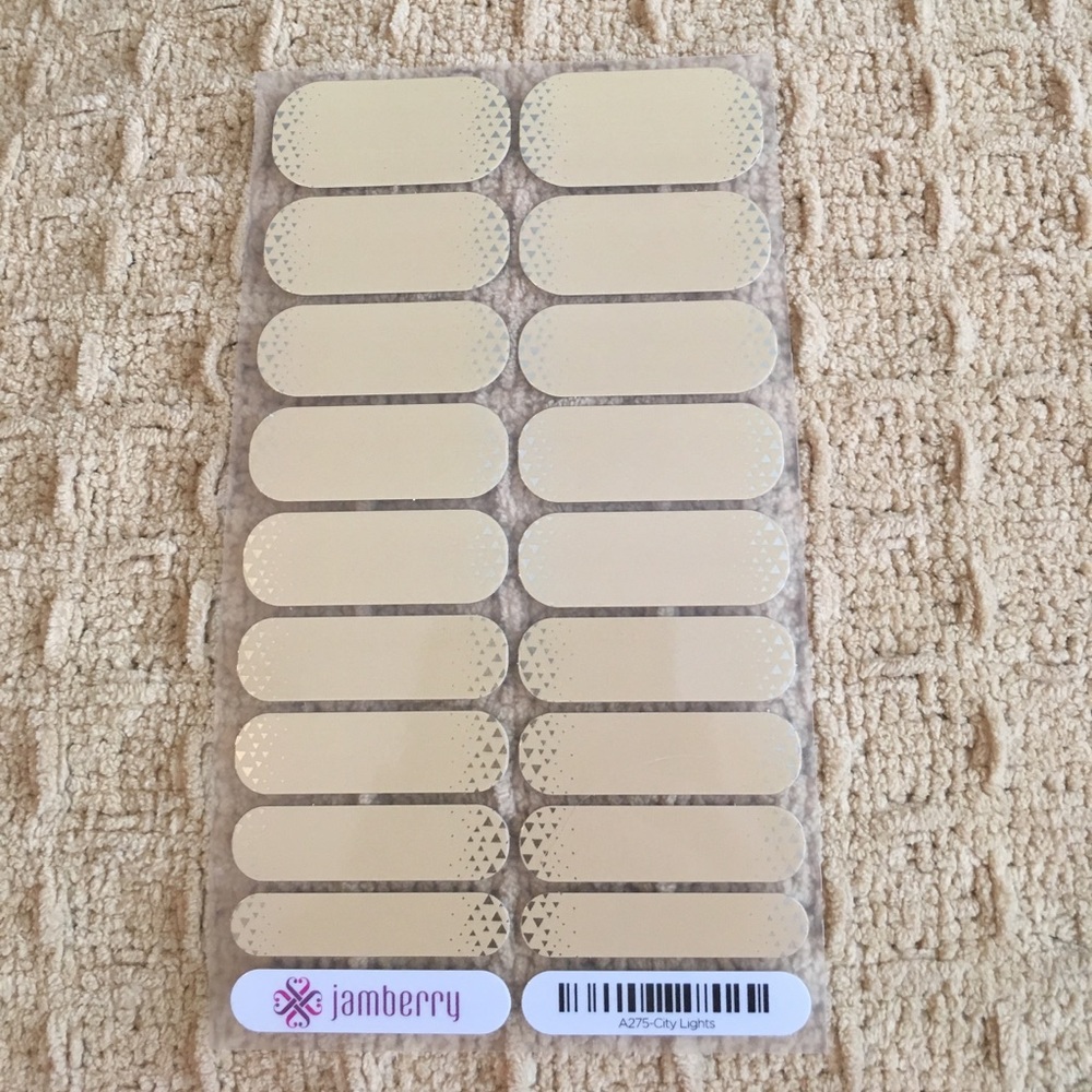 Jamberry City Lights full sheet