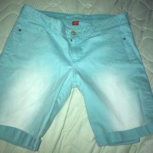 Light blue shorts