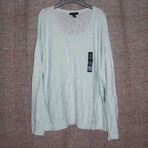 GAP Sweaters - NEW! GAP MINT GREEN DOLMAN SWEATER! LARGE