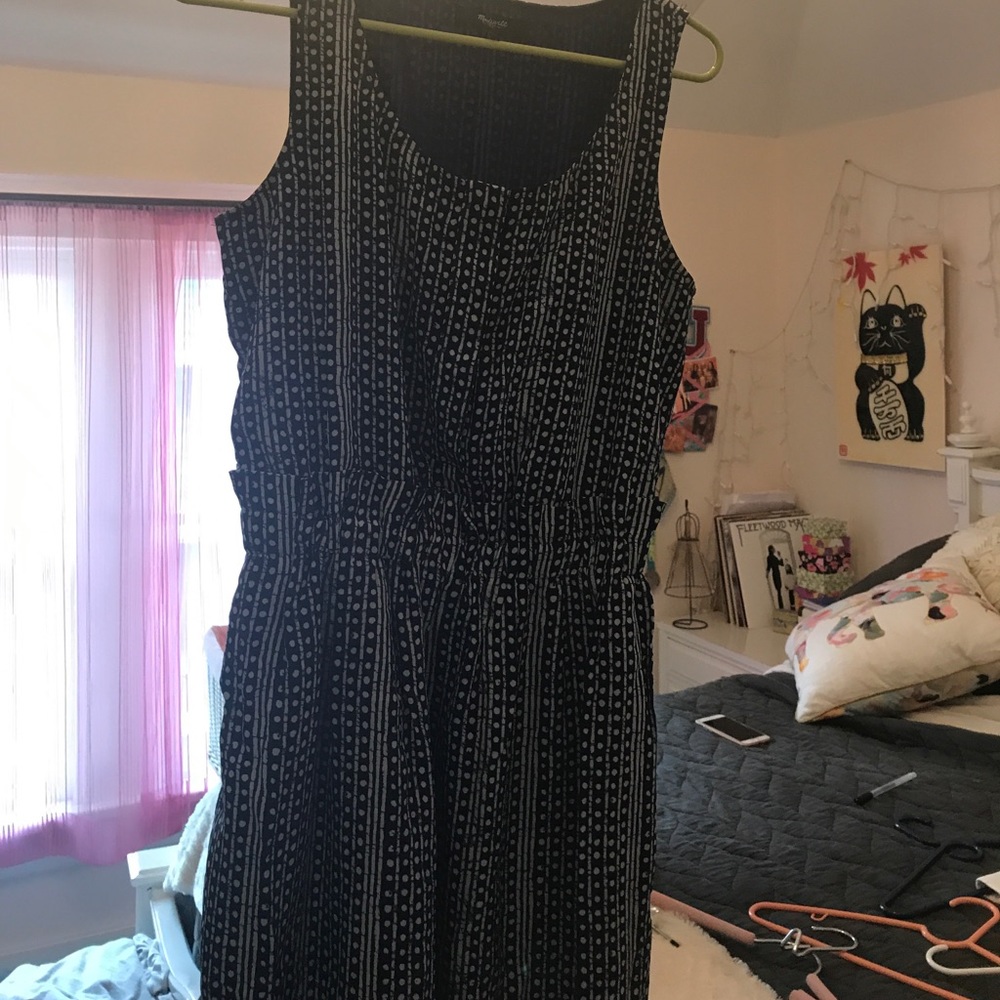 Navy Madewell dress