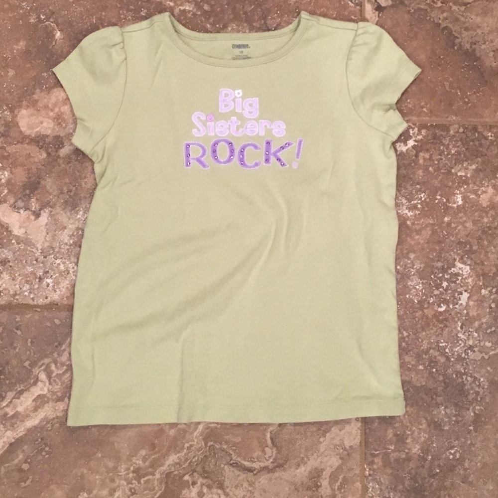 Gymboree Girls size 10 Big sister shirt