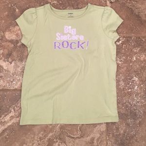 Gymboree Girls size 10 Big sister shirt