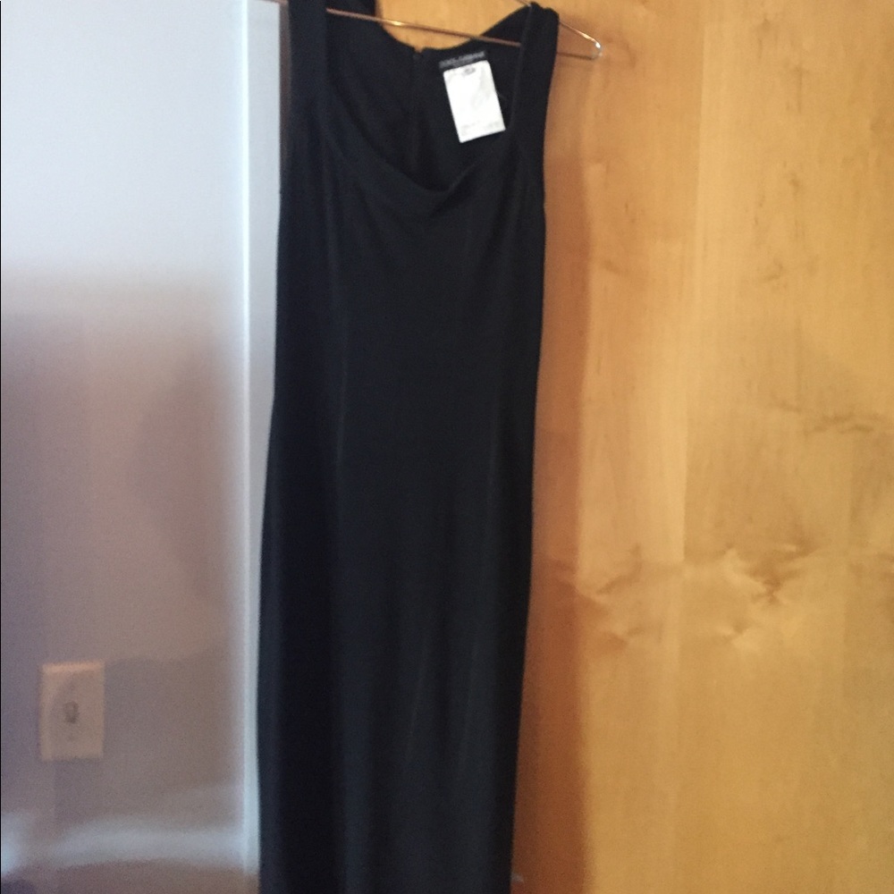 Dolce& Gabbana go-to black dress.