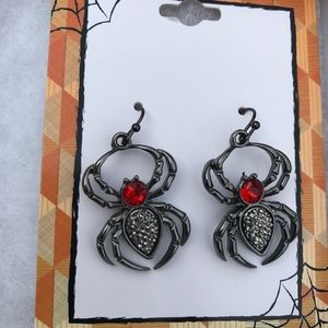 spider earrings