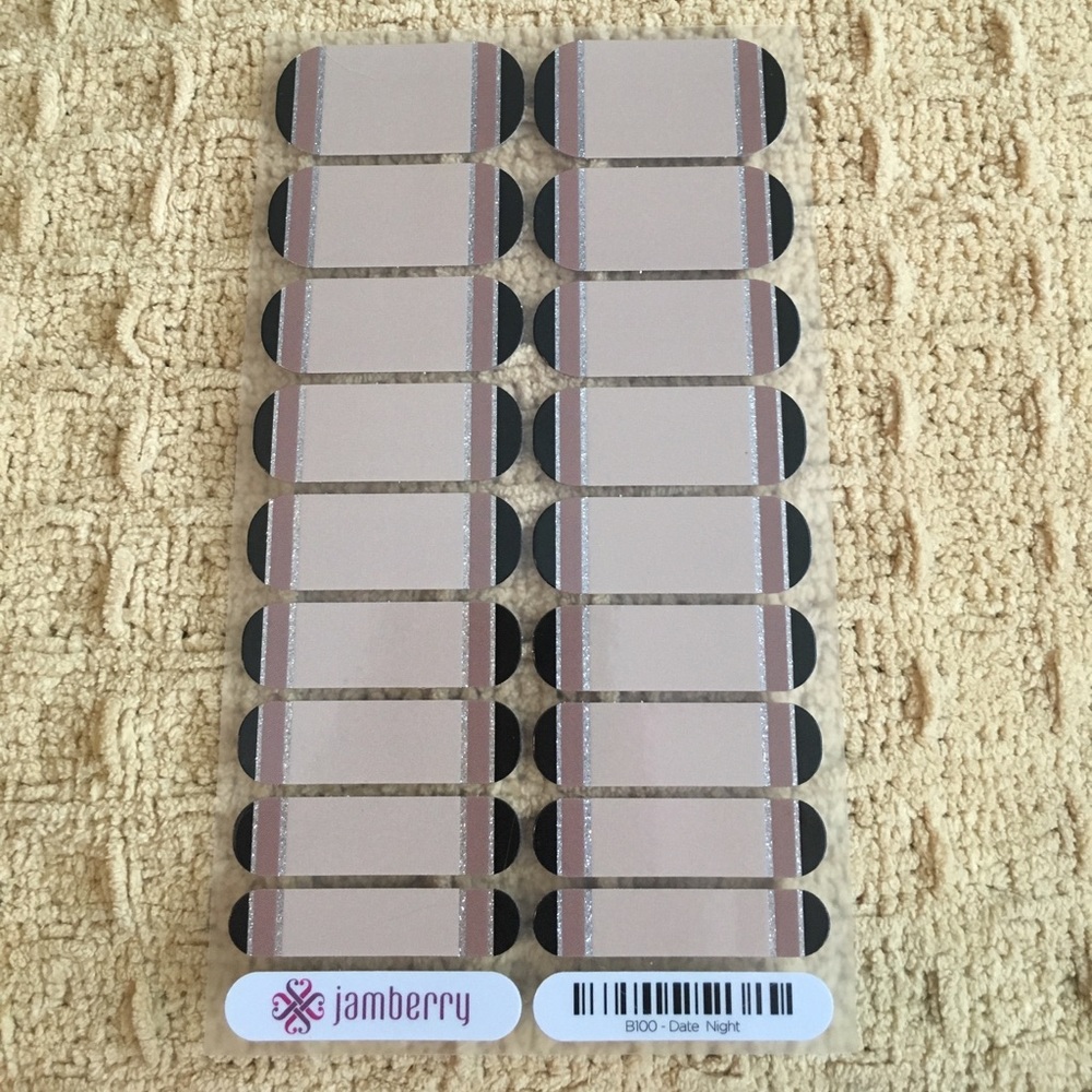 Jamberry Nail Wraps Date Night Full Sheet