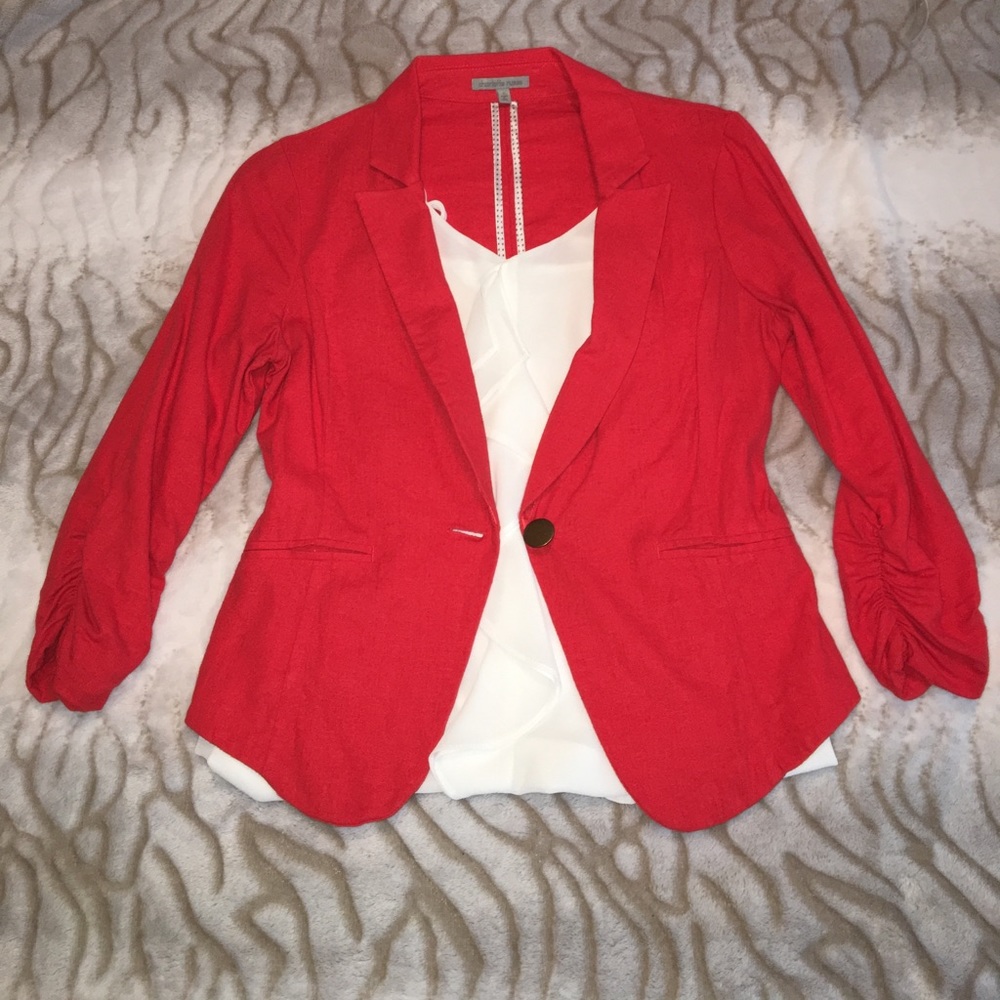 🌸🌸 Small Charlotte Russe Red Blazer
