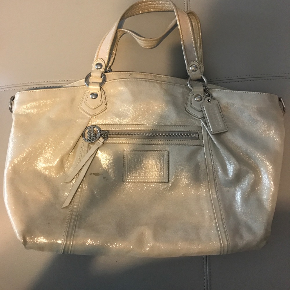 Coach Poppy Sparkly bag and Wallet