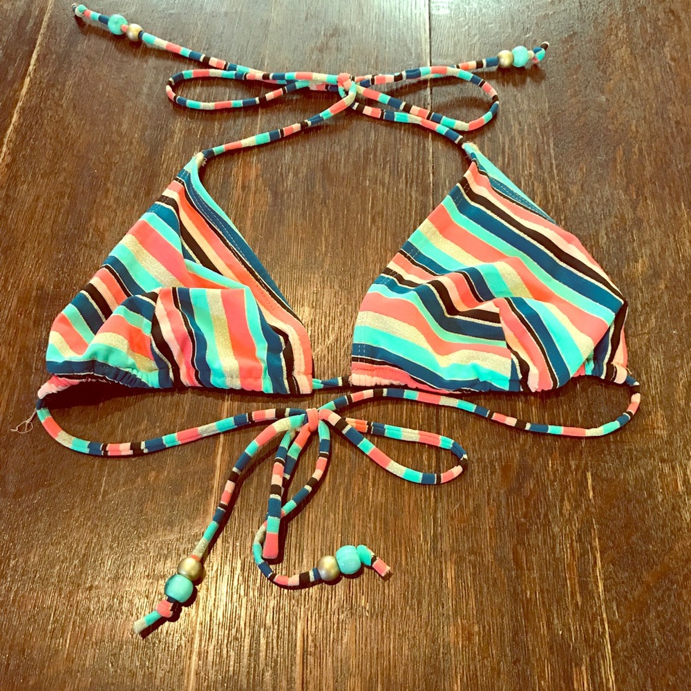 NWOT D/DD triangle swim top