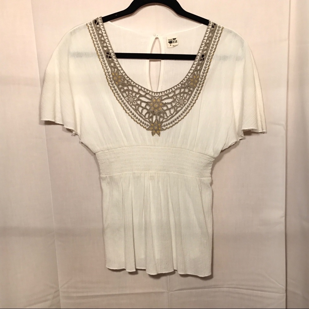 Free People Crochet Top