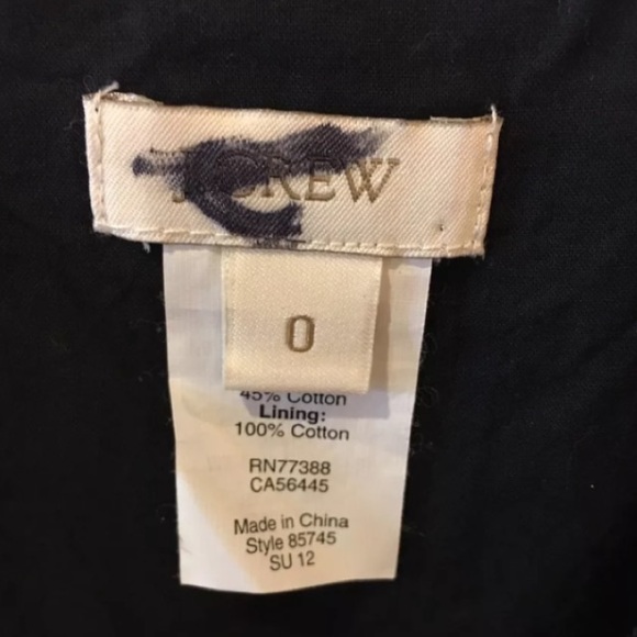 J Crew Size 0 Striped Derby Skater Dress - Picture 5 of 6