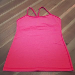 Lululemon Power Y Tank in Magenta