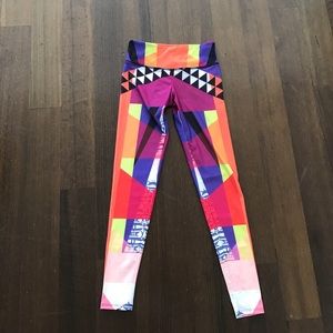 Onzie colorful workout leggings
