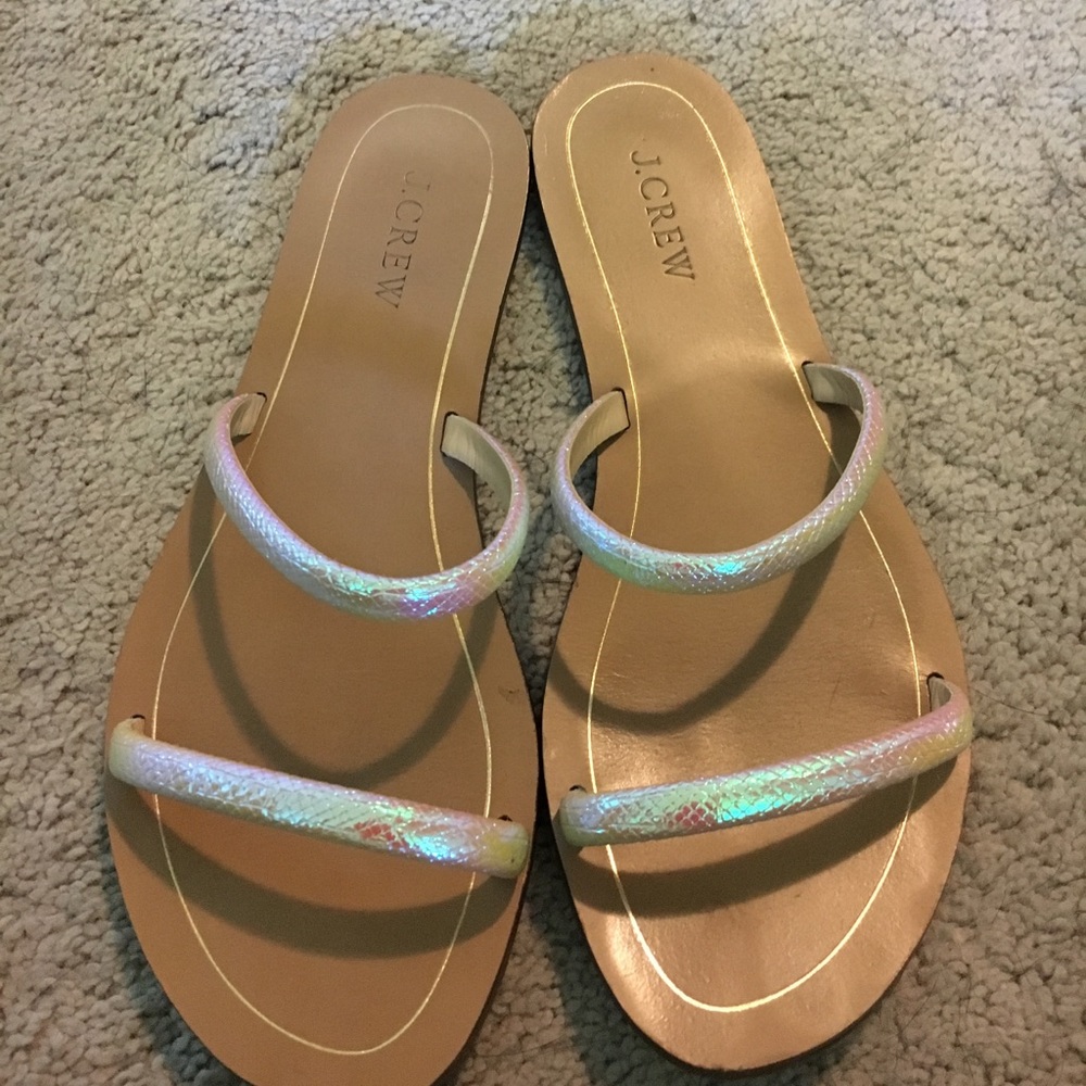 Iridescent sandals💖